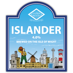 Islander, brewed on the Isle of Wight by Yates' Brewery