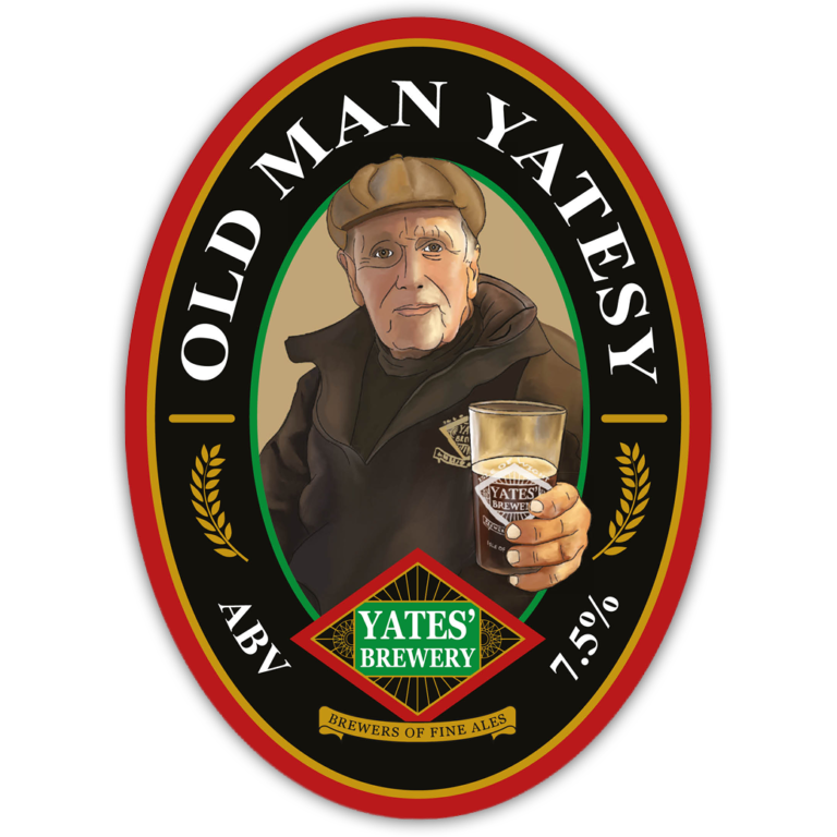 Old Man Yatesy, brewed on the Isle of Wight by Yates' Brewery